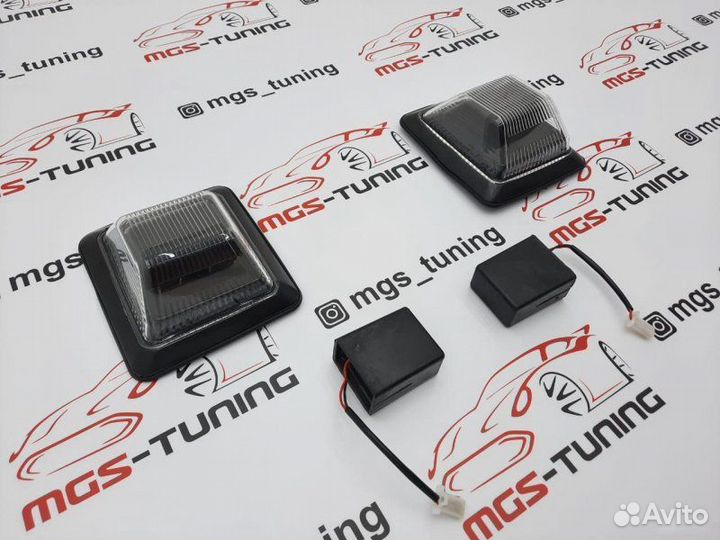 Повторители поворотников w463 стиль 2018+ Black