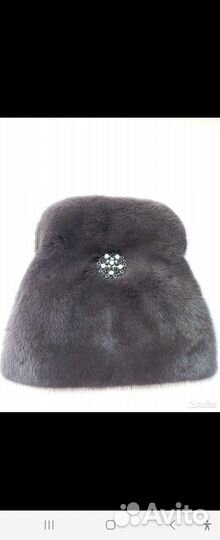 Шапка норковая