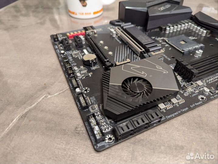 Топ gigabyte x570 aorus elite материнская плат am4