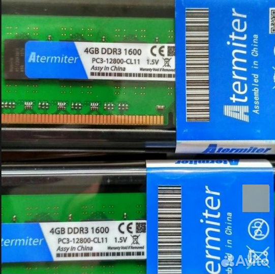 Новая Ddr3 1066,1333, 1600 для пк и ноутбука