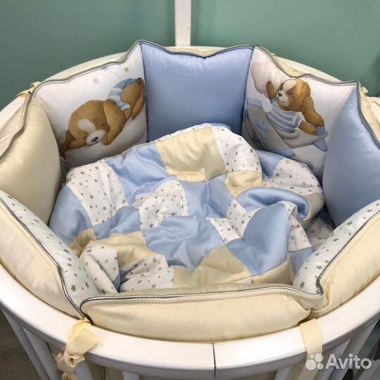 Бортики комплект minky moon