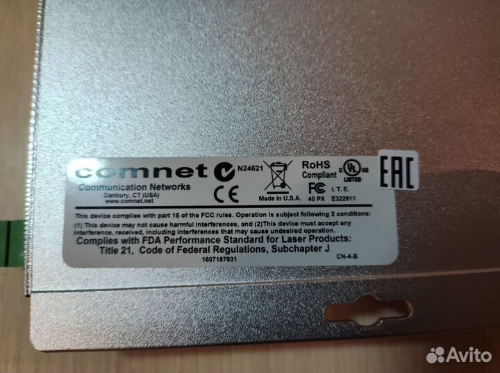 Медиаконвертер Comnet cnfe2MC/IN