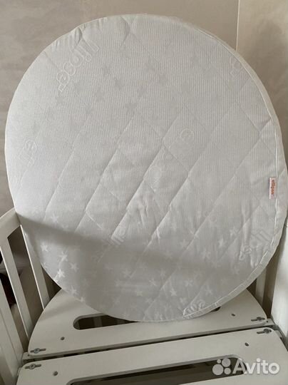 Кроватка-трансформер Ellipsebed (белый)