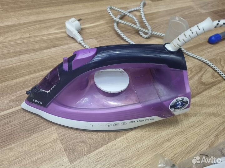 Утюг на запчасти polaris