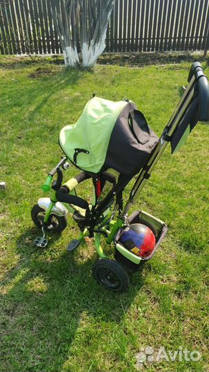 Велосипед с ручкой