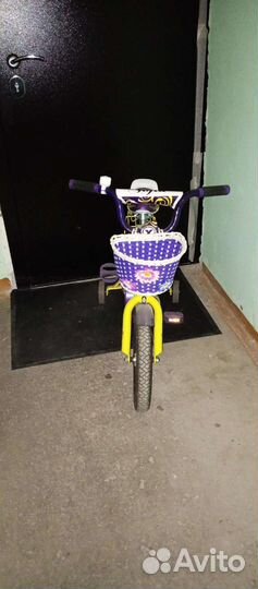 Велосипед для девочки 3-6 лет
