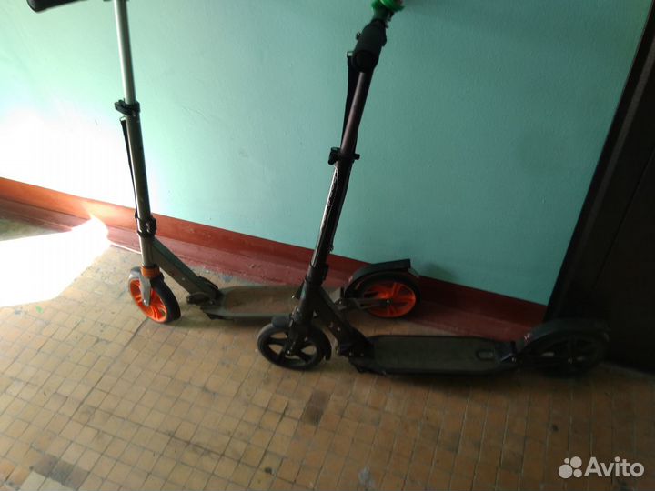 Самокаты бу, с амортизатором