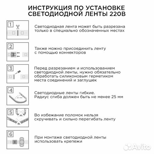 Комплект светодиодной подсветки