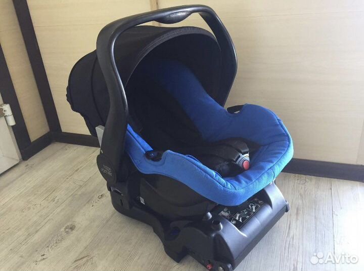 Автолюлька britax romer с базой isofix