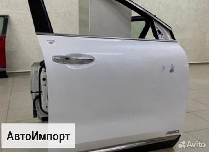 Киа Соренто Прайм дверь передняя правая белый