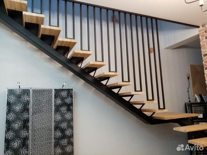 Лестницы на металлокаркасе