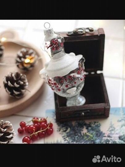 Елочная игрушка Ариель. Самовар