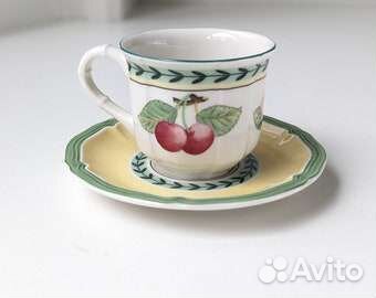 Villeroy boch garden оригинал, кофейные кружки