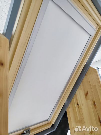 Рулонные шторы на мансардные окна velux, fakro