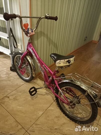 Детский велосипед бу 16