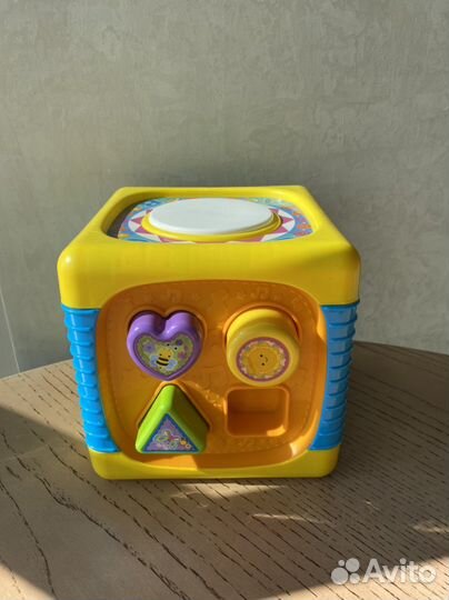 Кубик детский развивающий