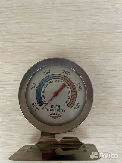 Термометр paderno для духовки, нeржавейка