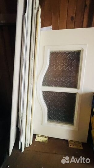 Двери межкомнатные с коробкой белые