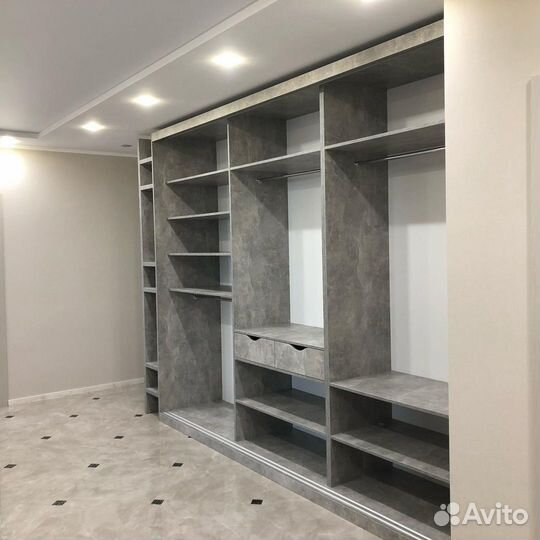 Шкаф купе на заказ Д248 Egger Мрамор Канделла