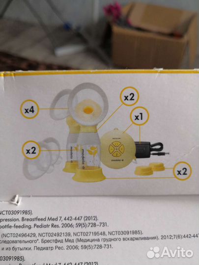 Молокоотсос medela swing maxi flex