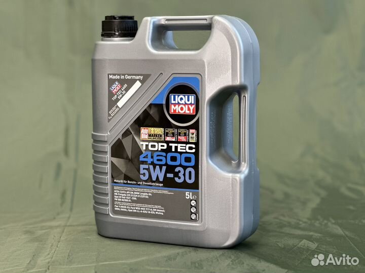 Моторное масло Liqui Moly 5W-30 Top Tec 4600 5L
