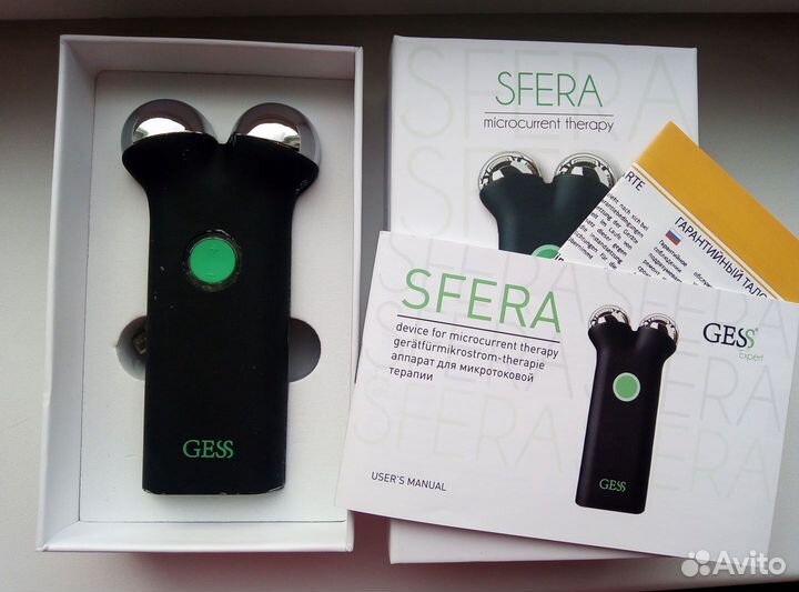 Микротоковый массажер для лица Sfera Gess