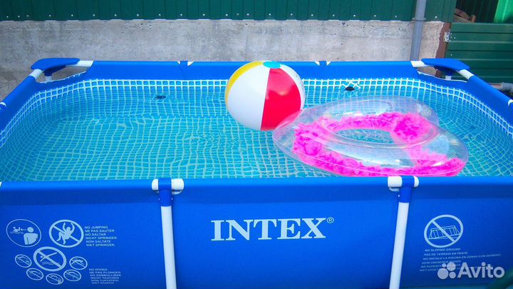 Каркасный бассейн intex