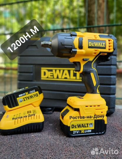 Аккумуляторный гайковерт Dewalt