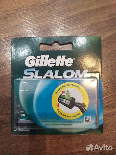 Сменные кассеты gillette slalom