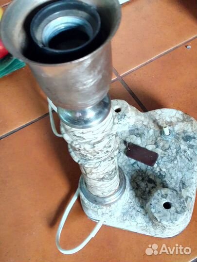 Мраморная лампа нквд Ампир