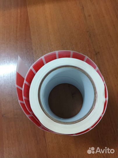 Пломба наклейка номерная