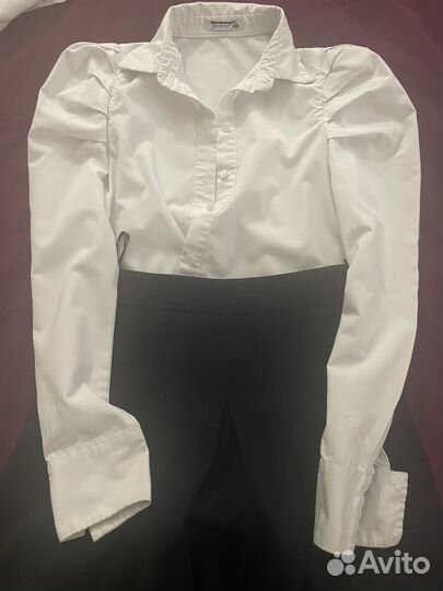 Школьная форма для девочки синяя 134 140