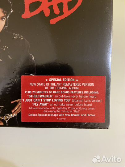 Michael Jackson новый BAD Джексон альбом CD диск