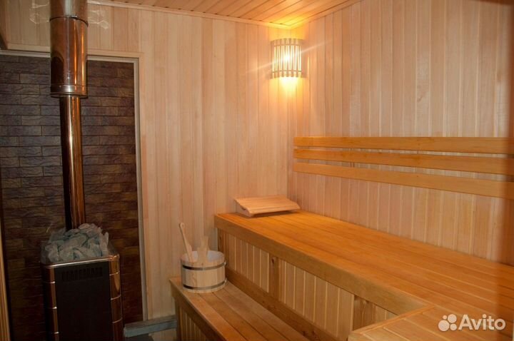 Баня с теплым бассейном