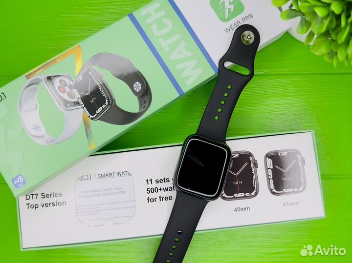 Apple watch 7 45mm черные(новинка)