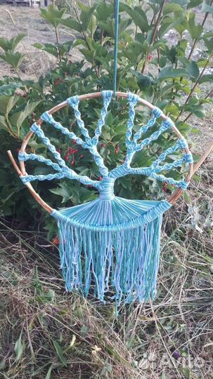 Настенное панно макраме