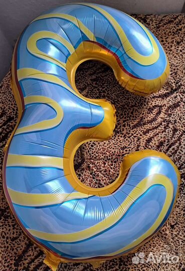 Цифра 3 на день рождения