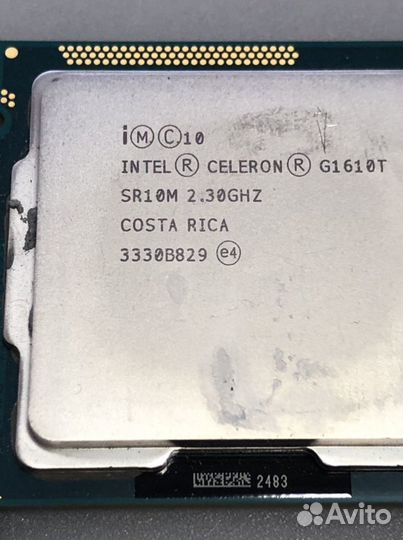 Процессоры Intel 1155 Celeron Pentium I3