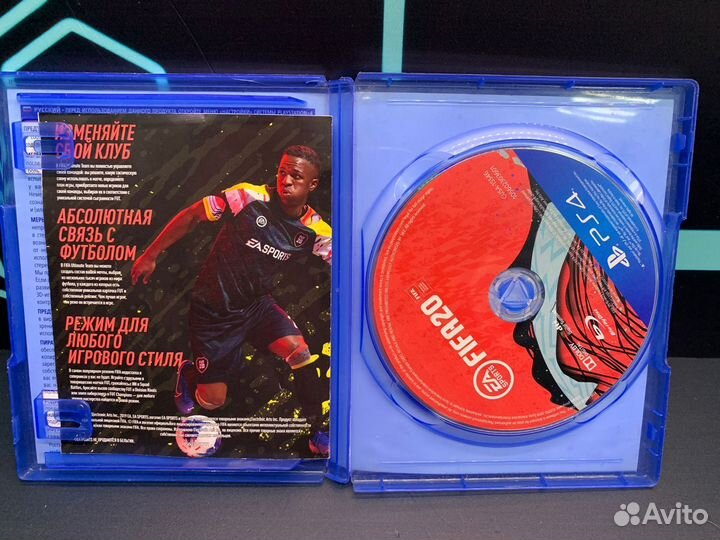 И. Диск PS4 Fifa 20