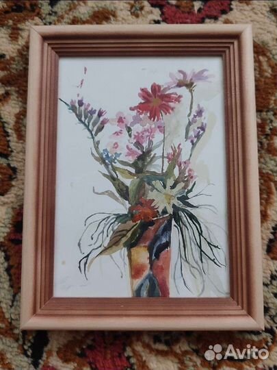 Цветы в вазе