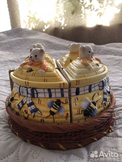 Набор баночек для хранения пищевых продуктов