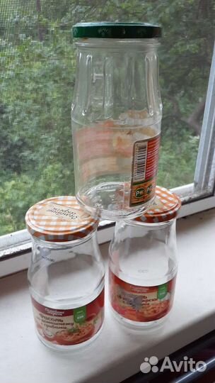 Банки стеклянные 0,5л,0,2л,0,65л