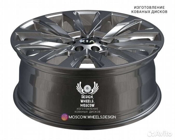 Кованые диски R20 на Kia Mohave HM2