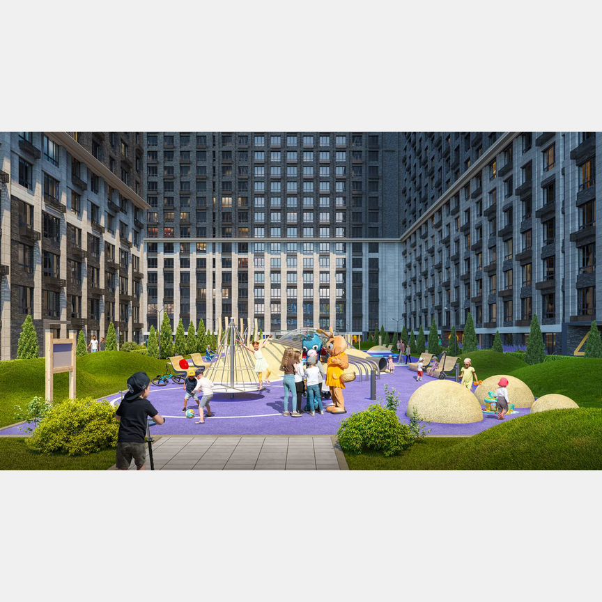 2-к. квартира, 62,4 м², 12/25 эт.