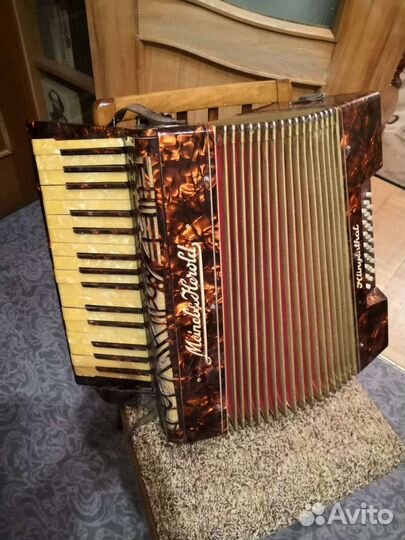 Аккордеон meinel herold трофейный