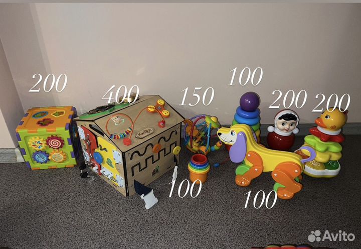 Развивающие игрушки