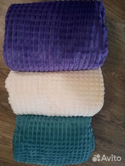 Пледы Вафельные