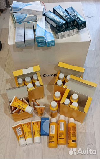 Средства для ухода за стомой: Очиститель, герметик