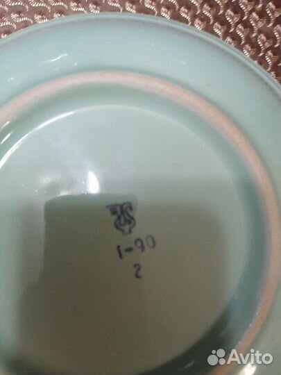 Тарелка большая СССР