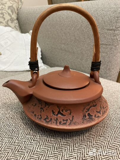 Заварочный чайник терракота